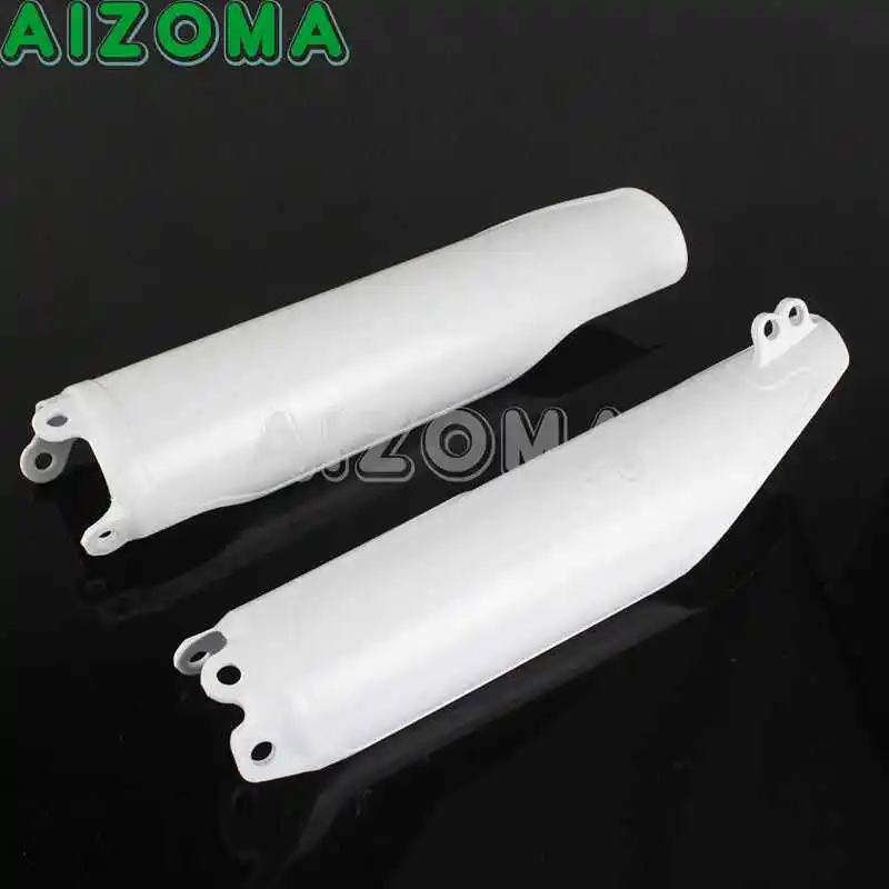White Для Honda CRF450RX Supermoto MX Enduro Мотокросс вилка крышка защита 1993-17 CR125 CR250 CR500 CRF 250/450 R X RX - Цвет: White