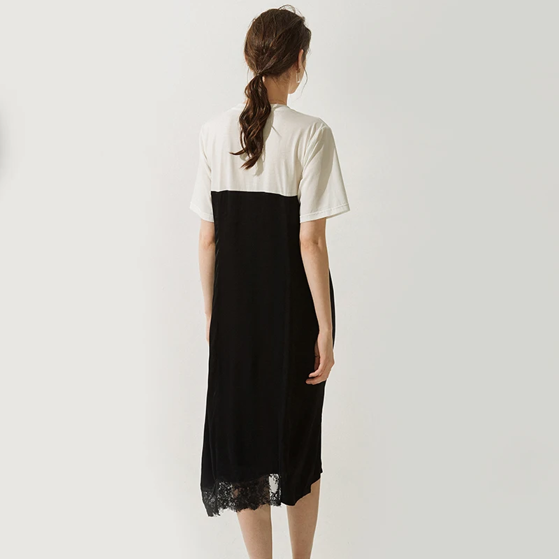 100% Silk Dresses Women Elegant High Quality Natural 2019 Two Piece Set Dress Three Quarter Sleeve | Женская одежда