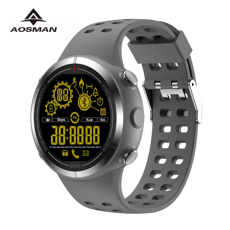 Новый EX32 круглый Экран Смарт-часы CR2450 Батарея IP68 Водонепроницаемый Bluetooth 4 0