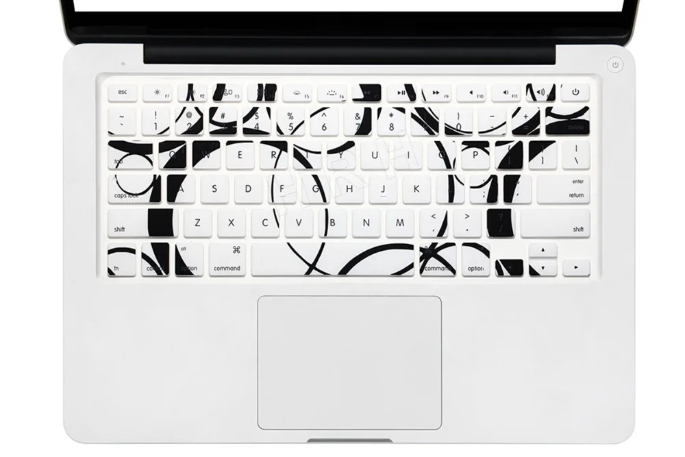 Силиконовый чехол для клавиатуры Защитная пленка Apple Macbook Air Pro Retina 13 15 17 A1278 A1466 (до