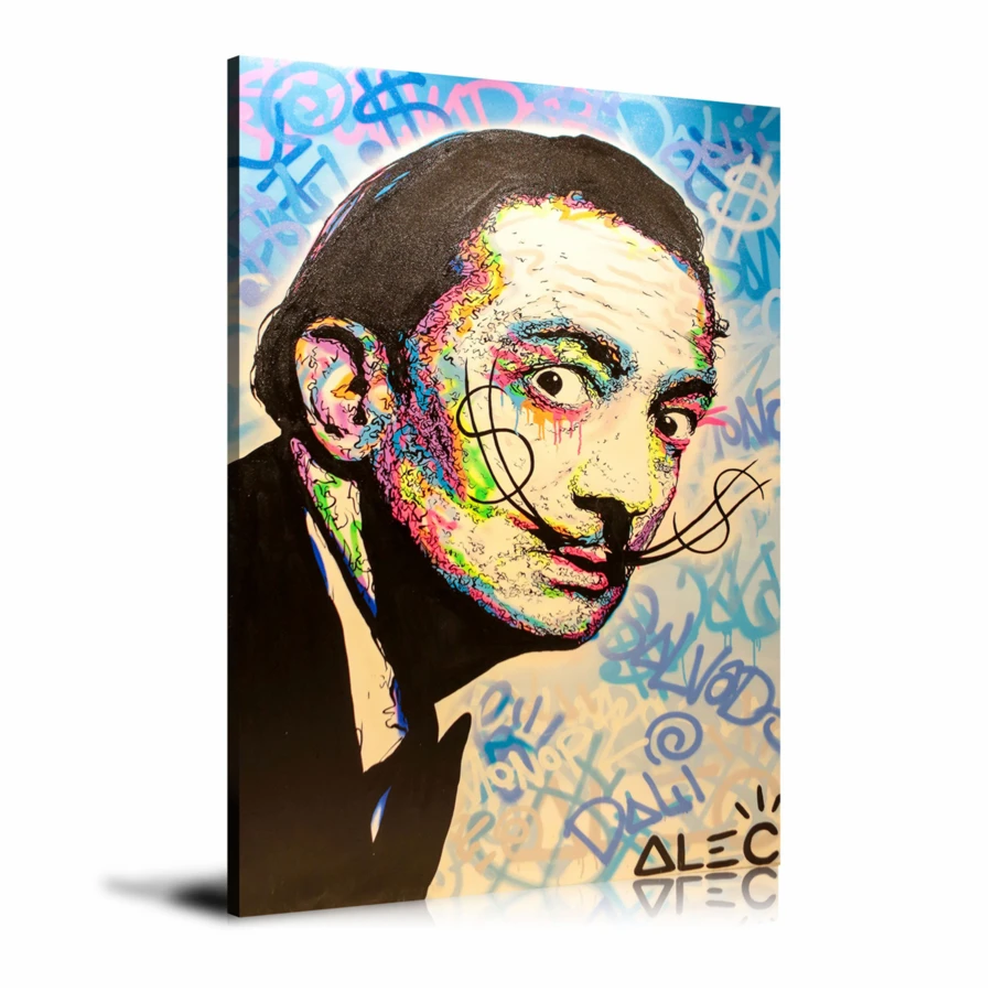 Alec Monopolys Salvador Dali HD настенный холст с печатью постера живопись декоративная