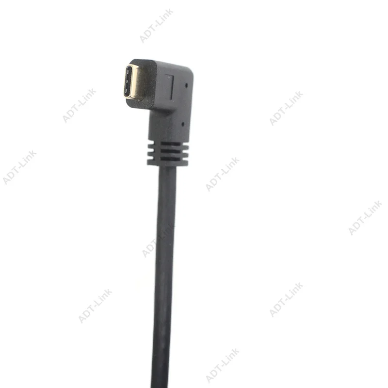 Кабель USB Type C 2 м 1 0 6 3 мобильный телефон кабели USBC к Угловой кабель для быстрой