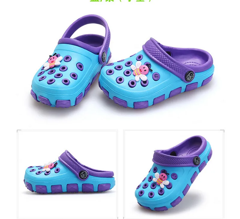 Детские сабо детские сандалии для мальчиков и девочек пластиковая обувь с