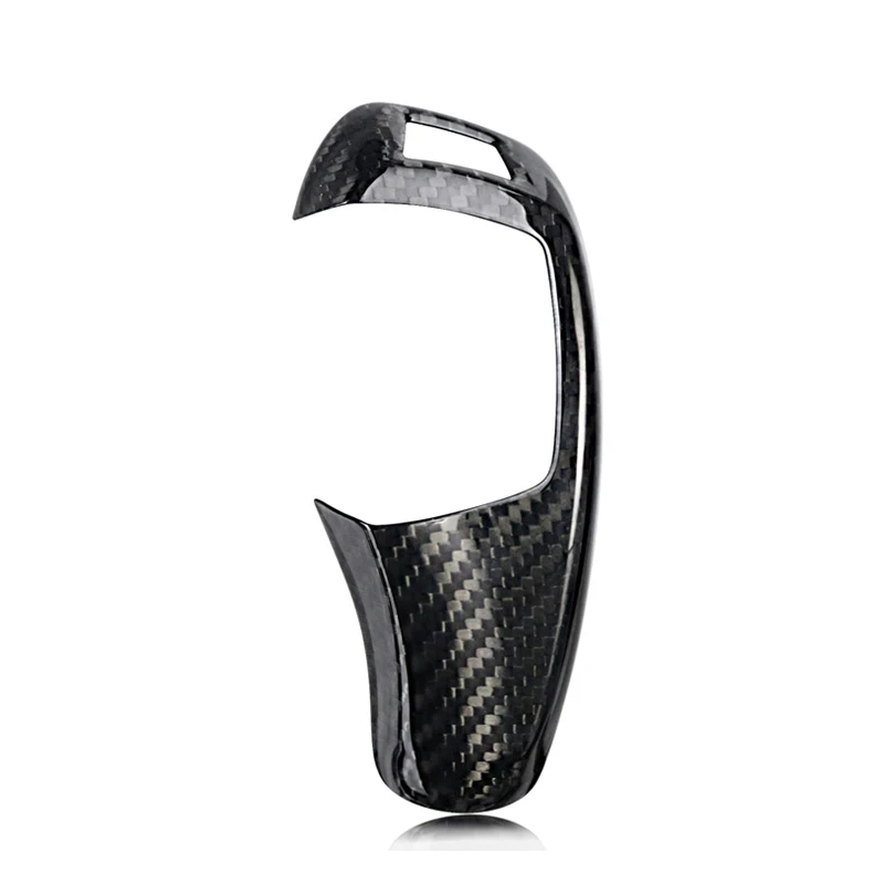 

Carbon Fiber Accessories Interior Gear Shift Cover Decoration Sticker For BMW 1 2 3 4 5 7 Series X1 X3 X4 X5 X6 F30 F10 F15 F16