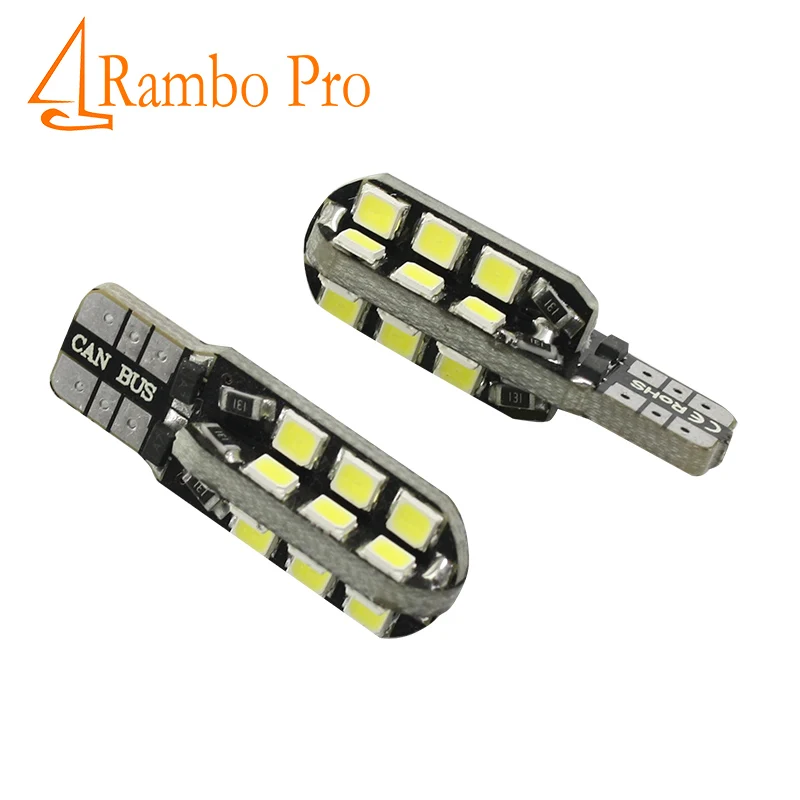 2 x Автомобильный w5w t10 светодиодный светильник для интерьера 24 smd задний 2835
