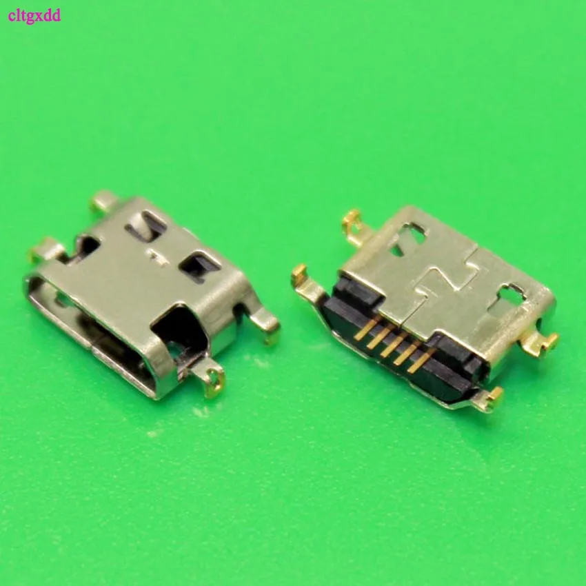 Cltgxdd 10 шт. Micro USB 5pin B Тип гнездовой разъем для HuaWei Lenovo Phone 5 pin зарядный