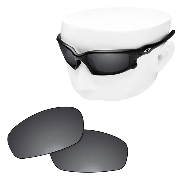 Black Chrome OOWLIT поляризованные Сменные линзы для-сплит-солнечные очки к куртке - Цвет линз: Black Chrome