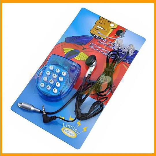 Мини телефон genius QL 2008 позволяет пользователю наслаждаться личными звонками без