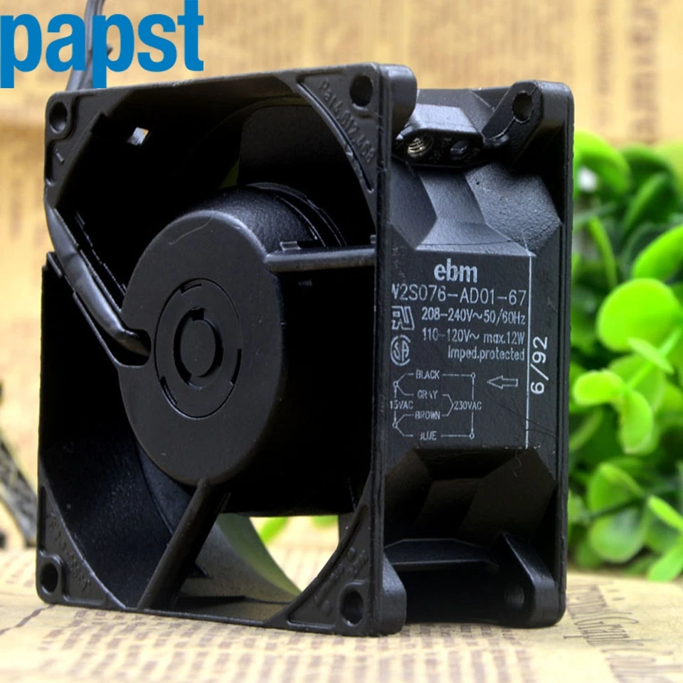 1pcs W2S076-AD01-67 8CM 8038 208-240V/110-120V server inverter axial case AC Cooling fan | Компьютеры и офис