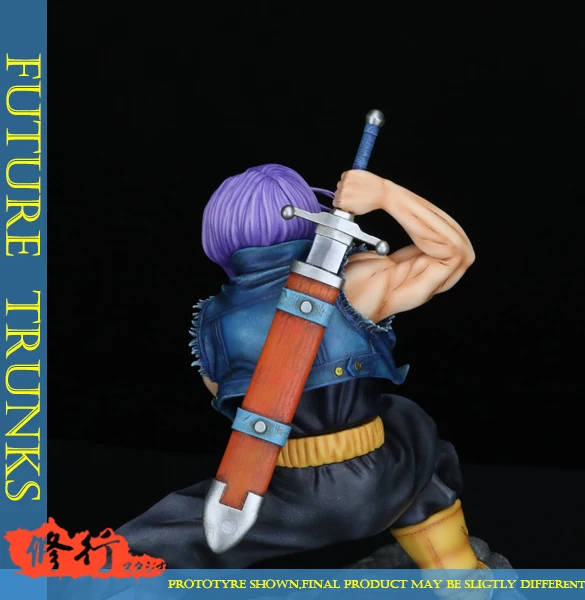 Комический клуб аниме Dragon Ball Z DJ future trunks gk резиновая фигурка героя игрушки