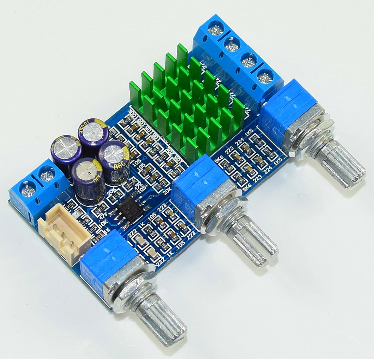 HS BOX двухканальный высокой мощности цифровое табло TPA3116 30 Вт + С тон Плата