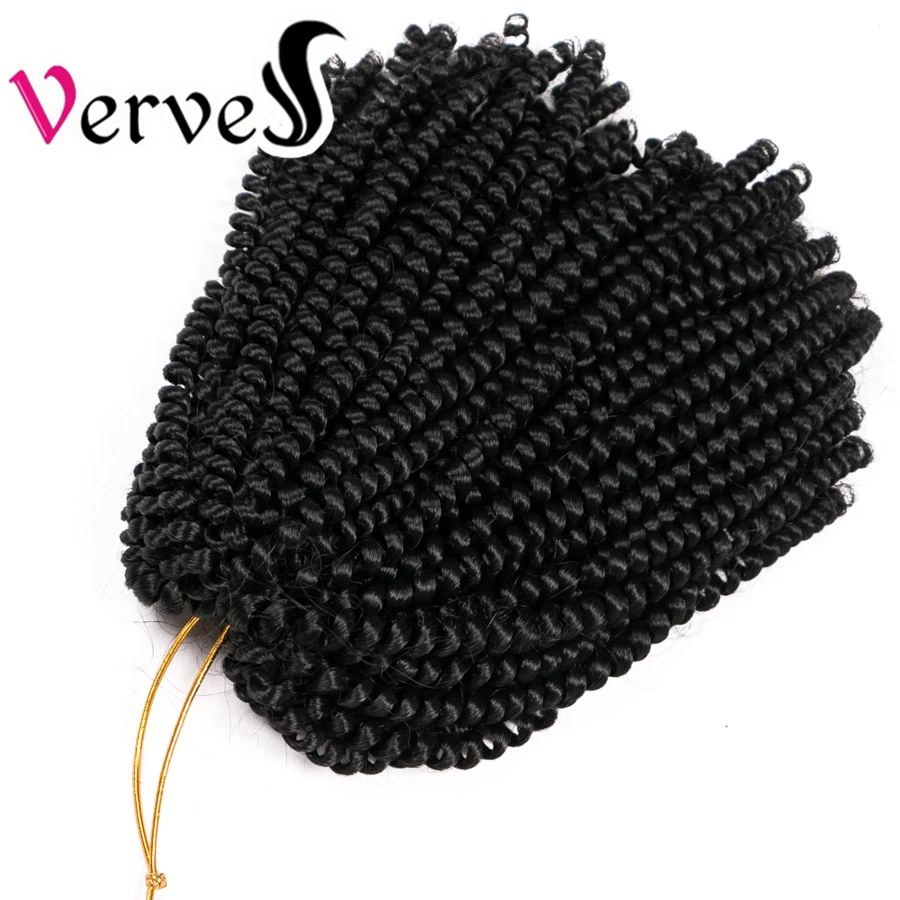 Косы для наращивания VERVES 3 дюйма упак./лот 8 Дюймов 30 прядей/упаковка