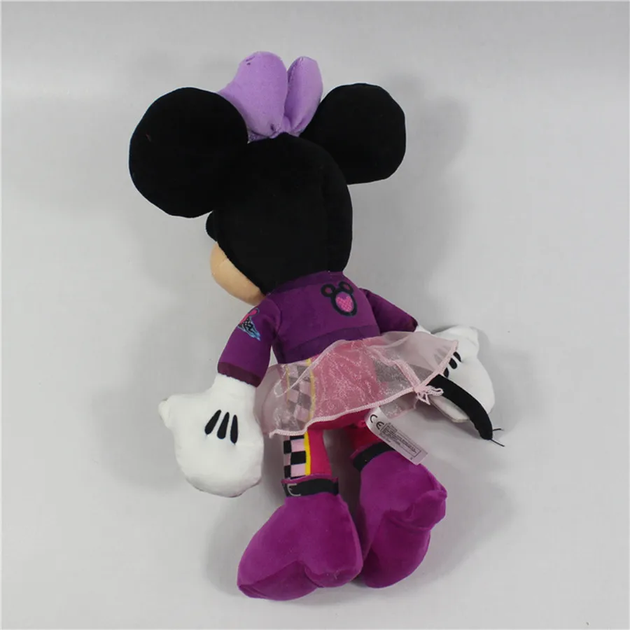 

1pcs 30cm=11.8inch Original Mickey Racer Toys Mickey and Roadster Racers Mickey Minnie plush soft toys baby kids gift toys