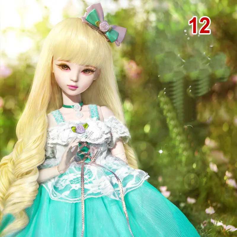 Одежда для кукол ручной работы платье принцессы Свадебное девочек Bjd 1/3 Куклы