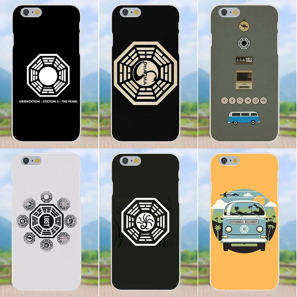 Мягкие TPU телефон принт Lost серии Dharma логотип для Xiaomi MI3 Mi4 Mi4C Mi4i MI5 mi 5S 5X6X8 SE A1 Max x 2
