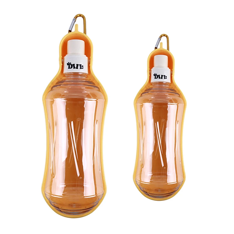 1 шт. собака путешествия бутылка воды диспенсер складной Пластик Собака Кошка