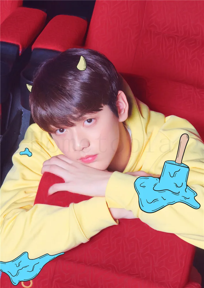 Kpop TXT плакаты глянцевая бумага украшения дома настенные принты для гостиной спальни
