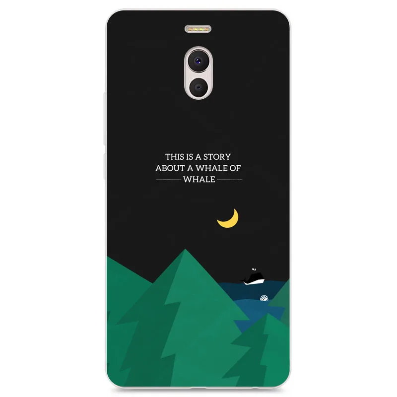 Meizu m6 note чехол силиконовый пейзаж Живопись мягкий ТПУ задняя крышка для meizu