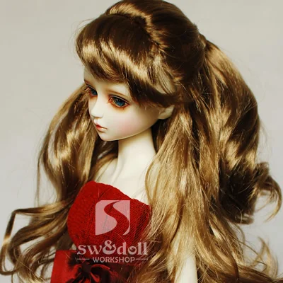 1/3 1/4 весы BJD парик с длинными прямыми волосами для BJD/SD аксессуары куклы сделай
