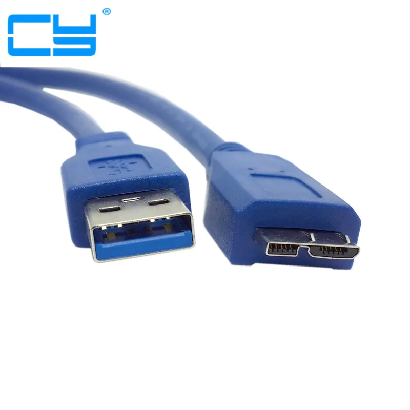 Черный/синий (3 фута 5 футов) USB 3 0 сверхскоростной кабель зарядное