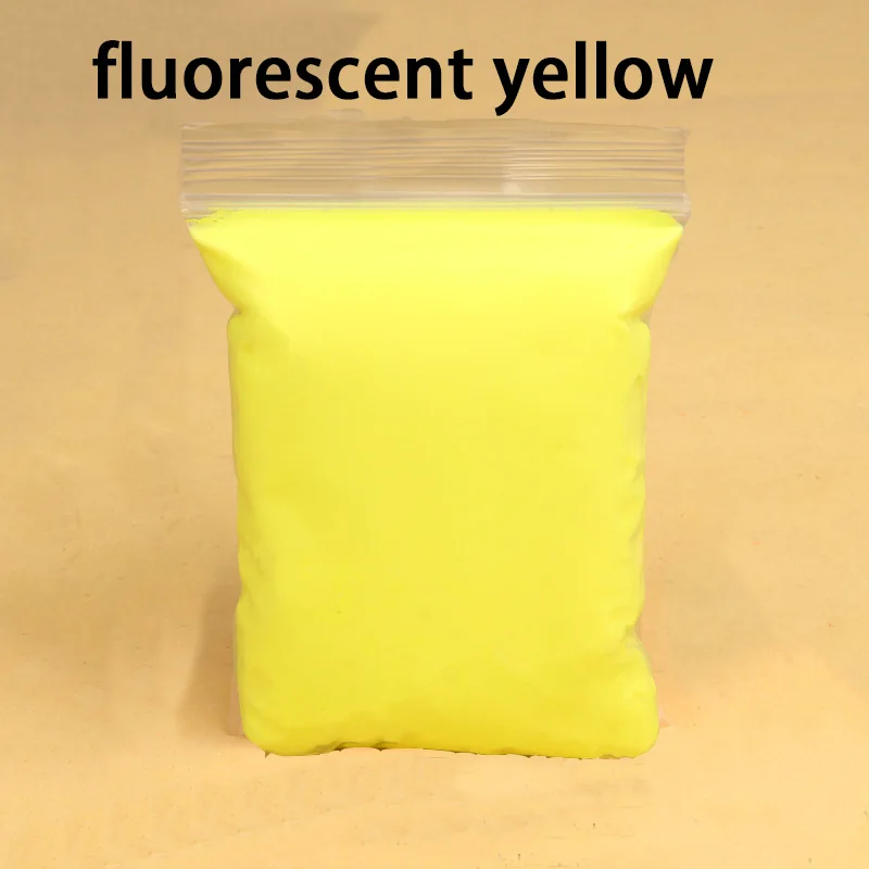 fluorescent yellow 20 г Мягкая Полимерная глина для моделирования 18 цветов DIY Нетоксичная Полимерная глина Пластилин развивающие игрушки подарок для детей - Цвет: fluorescent yellow