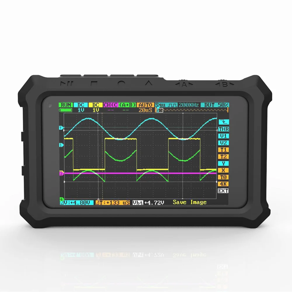 Защитный силиконовый чехол, силиконовый чехол для DS213 DS203, Мини карманный размер, ЖК-дисплей, цифровой портативный осциллограф, силиконовый чехол