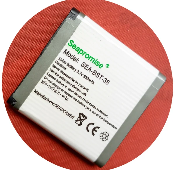 Оптовая продажа 10 шт Мобильный телефон BST-38 батареи для Sony Ericsson K858 K858c K858I R306 R306C Robyn