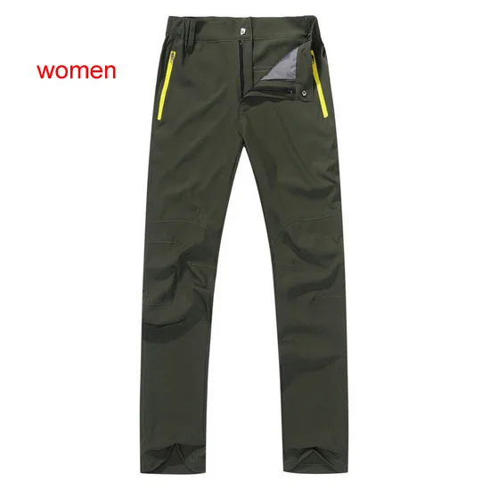 women army green LoClimb брюки для походов на открытом воздухе мужские/женские летние ультра тонкие быстросохнущие брюки мужские брюки для альпинизма/кемпинга/треккинга AM377 - Цвет: women army green