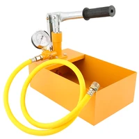 2 5mpa 25kg water pressure tester pipeline tester manual hydraulic test pump machine with g12 hose