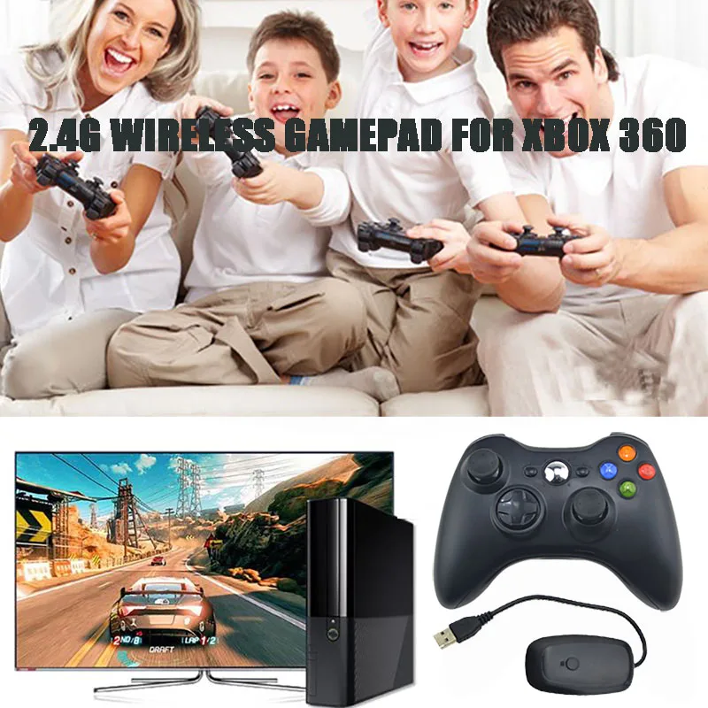 2 4G беспроводной геймпад для Xbox 360 контроллер Manette Xbox360 Microsoft игровой джойстик ПК