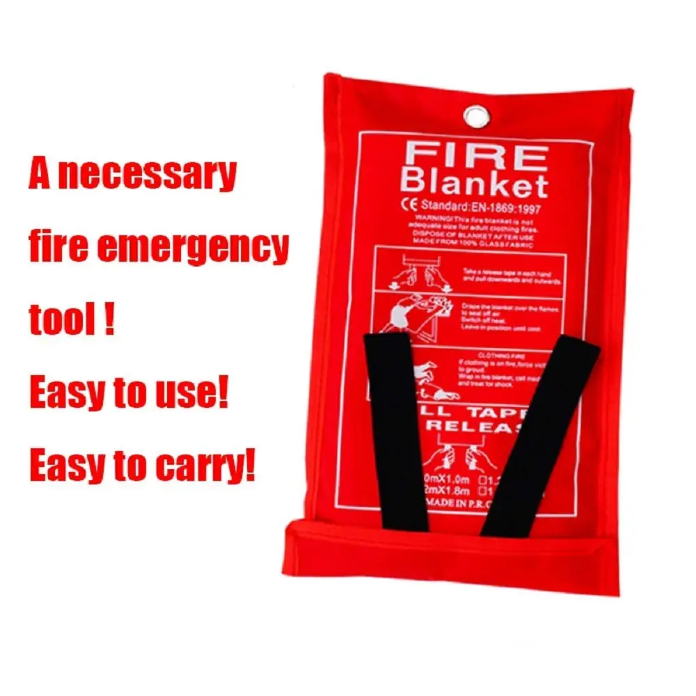 Пожарное одеяло для домашней безопасности противопожарный пожарный SOS тент
