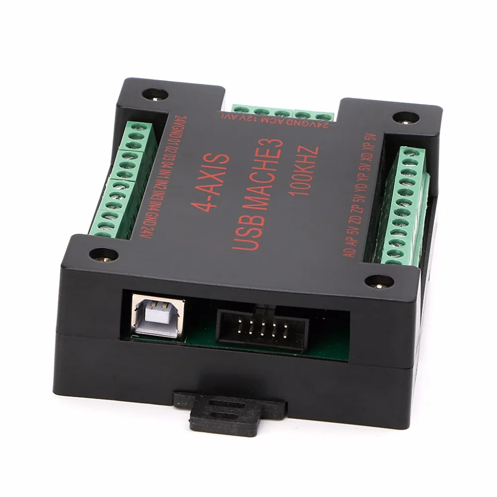 ЧПУ USB MACH3 100 кГц коммутационная плата 4 оси Интерфейс драйвер контроллер