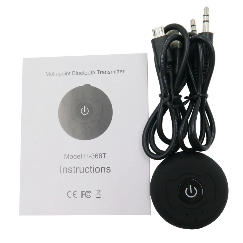 Многоточечный Беспроводной Передатчик Аудио Bluetooth Музыка Стерео Dongle Адаптер для