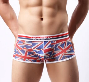 Фигурка бренда HOWE RAY union jack сексуальное высококачественное Мужское нижнее белье