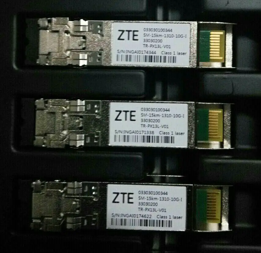 

ZTE TR-PX13L-V01 33030200 SM-15km-1310-10G-I оптический модуль