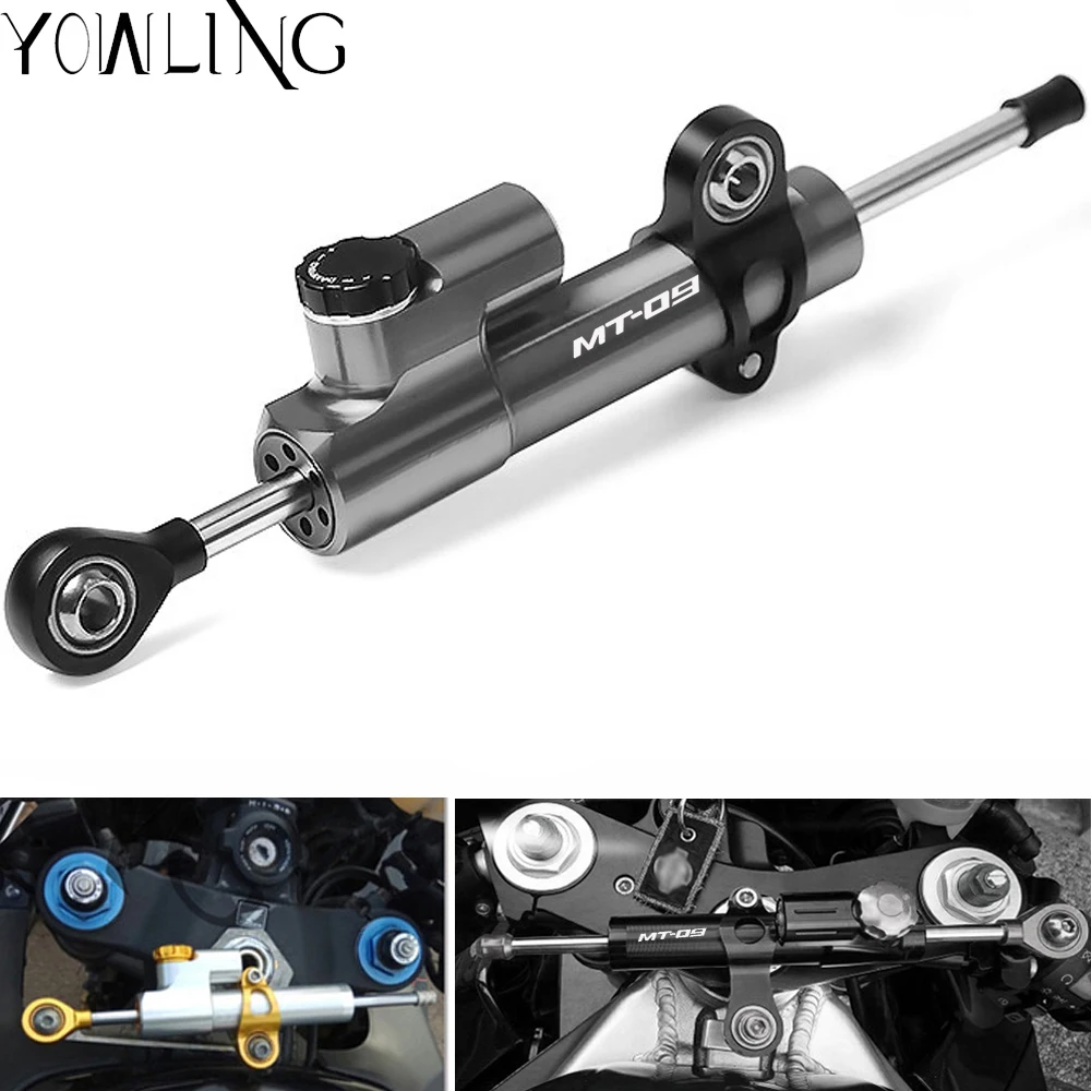 For Yamaha MT 09 MT09 MT-09 FZ09 FZ-09 20132014 2015 2016 2017 Motorcycle Damper Steering Stabilize Safety Control Mount kit | Автомобили