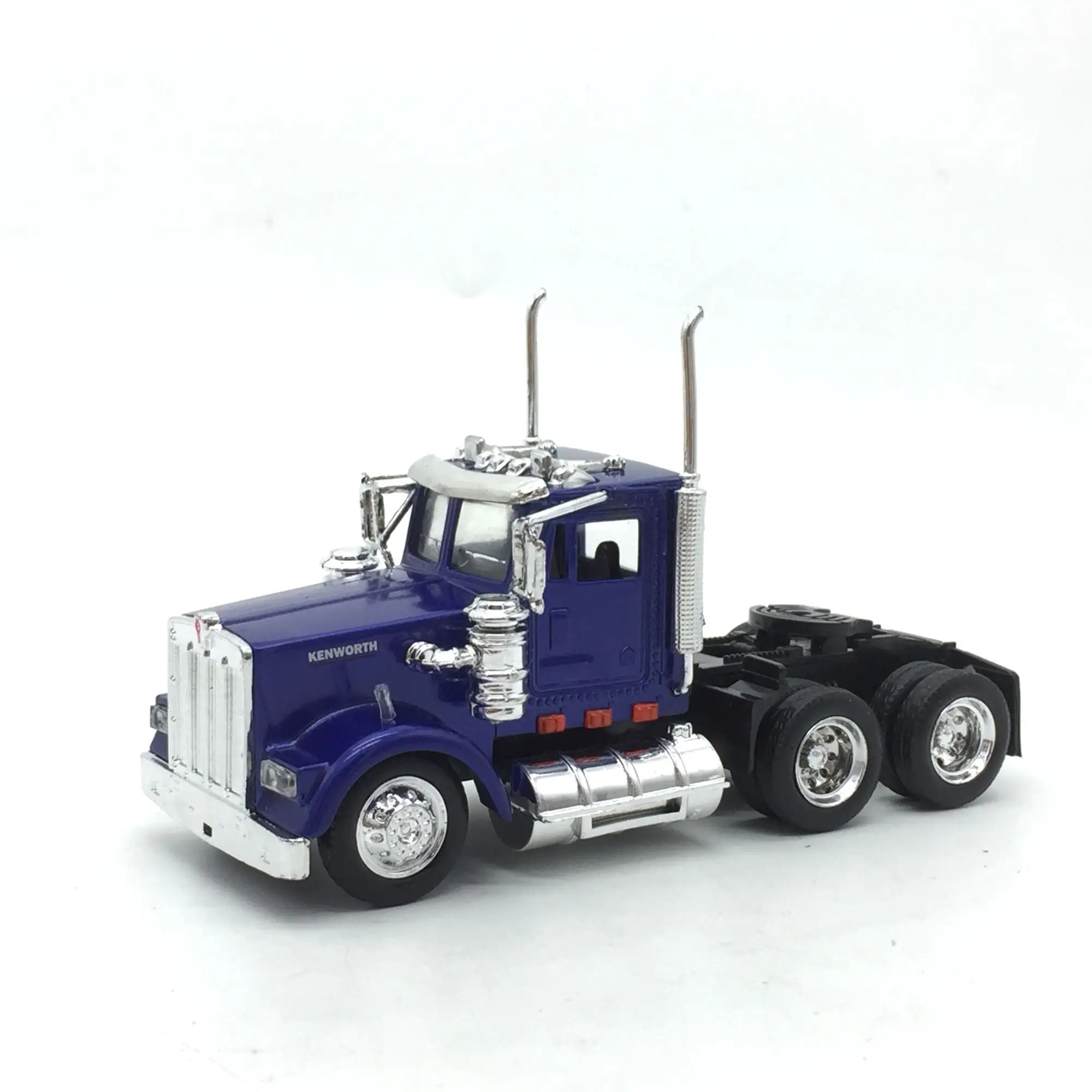 Темно-синий 1:43 тяжелый грузовик сплава Модель автомобиля для Peterbilt длина 15 см - Цвет: Темно-синий