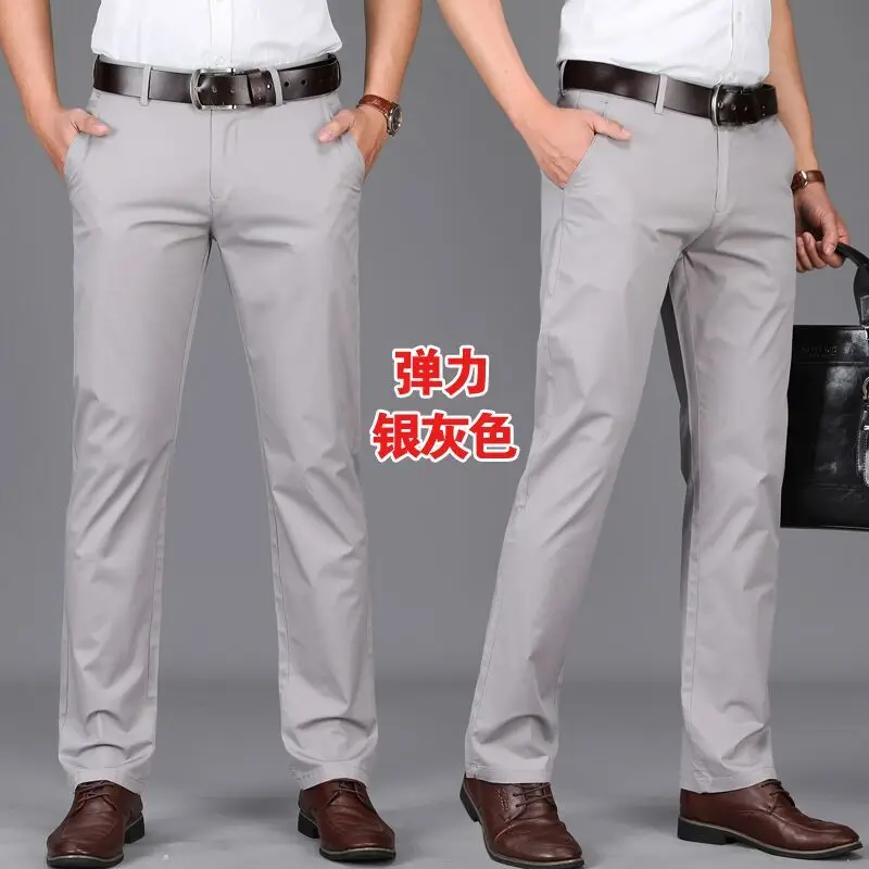 Plus Size 38 40 42 44 New 2018 Men Summer Linen Pants Cotton Casual Trousers Breathable High Quality Men's | Мужская одежда