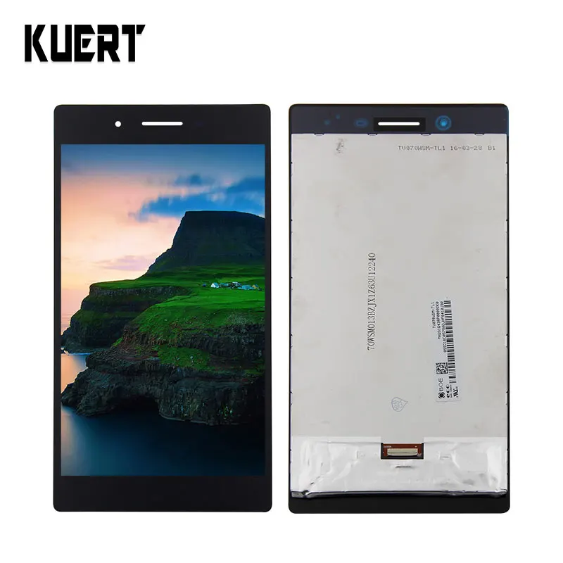 Для Lenovo TAB3 730 Tab 3 730F 730M 730X TB3 ЖК дисплей экран дигитайзер сенсорная панель стекло в