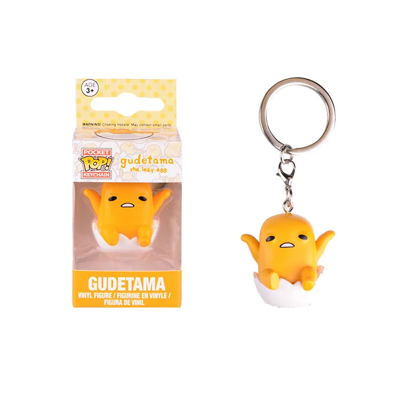 FUNKO POP мультфильм прекрасный Gudetama фигурки яйцо ПВХ фигурка игрушки мини кукла