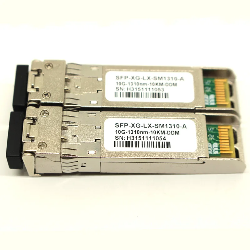 Совместимость с HUAWEI и всеми другими брендами SFP + 10G 10km 1310nm одномодовое волокно