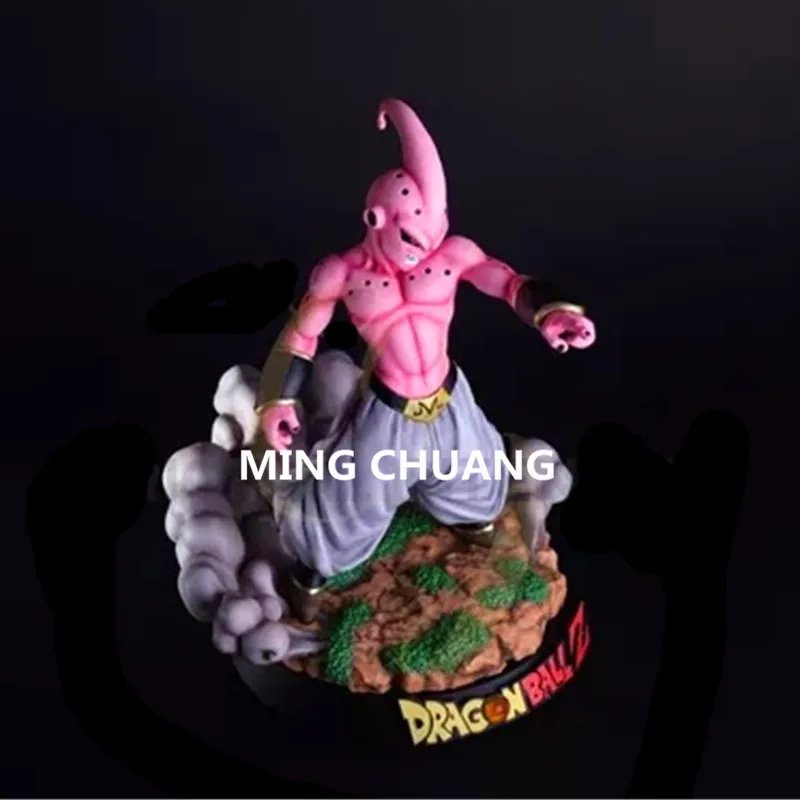 10 23 &quotСтатуя Dragon Ball Z Majin Buu Bust Son Goku Enemy Head Portrait GK фигурка Коллекционная модель