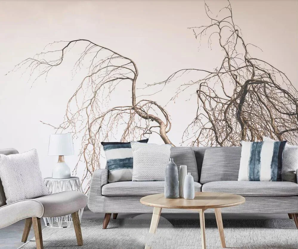 Настенные 3D обои на заказ художественная концепция современный простой фон для