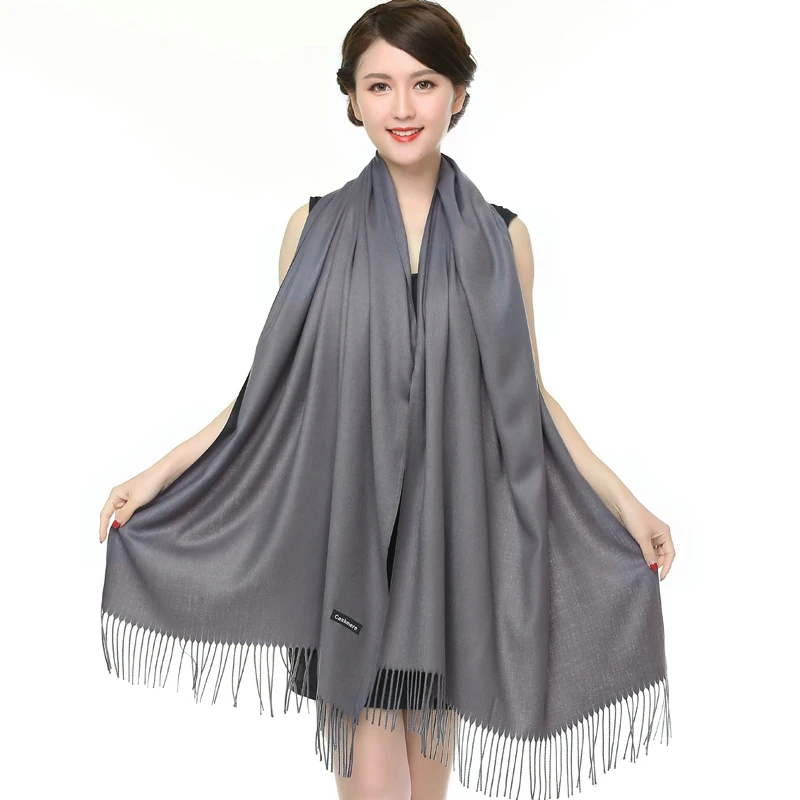 Лидер продаж кашемировый шерстяной шарф из пашмины накидка шаль зимний женские и