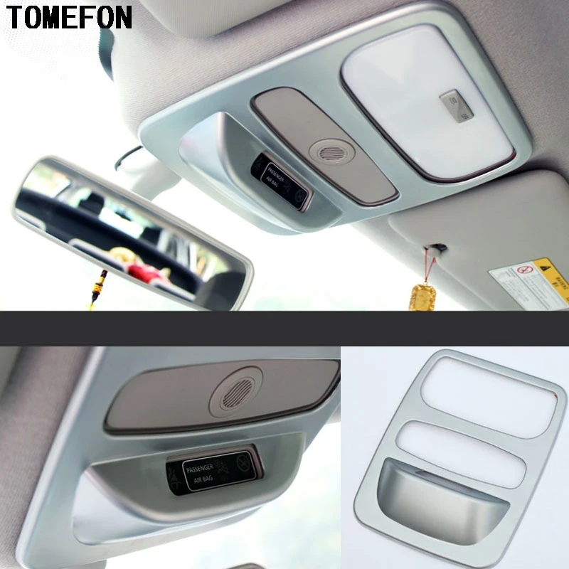 TOMEFON для Renault Captur 2015 2016 2017 Автомобильная ABS Хромированная передняя головка