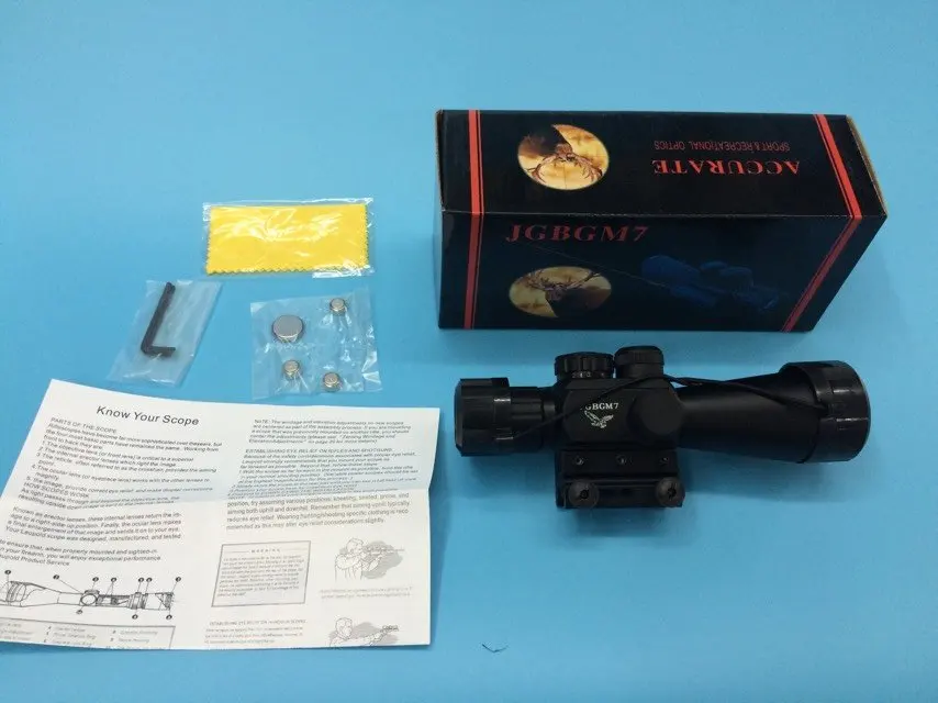 2016 Leupold точная охота м7 4 X 30 прицел красный зеленый Mil Dot глушитель лазерный Riflescope |