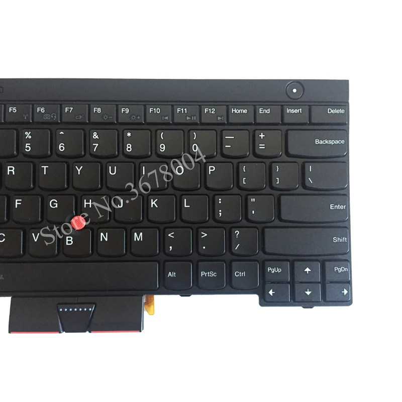 Новая клавиатура для ноутбука ThinkPad L430 W530 T430I T530 T430 T430S X230I X230 L530 черный США с рамкой