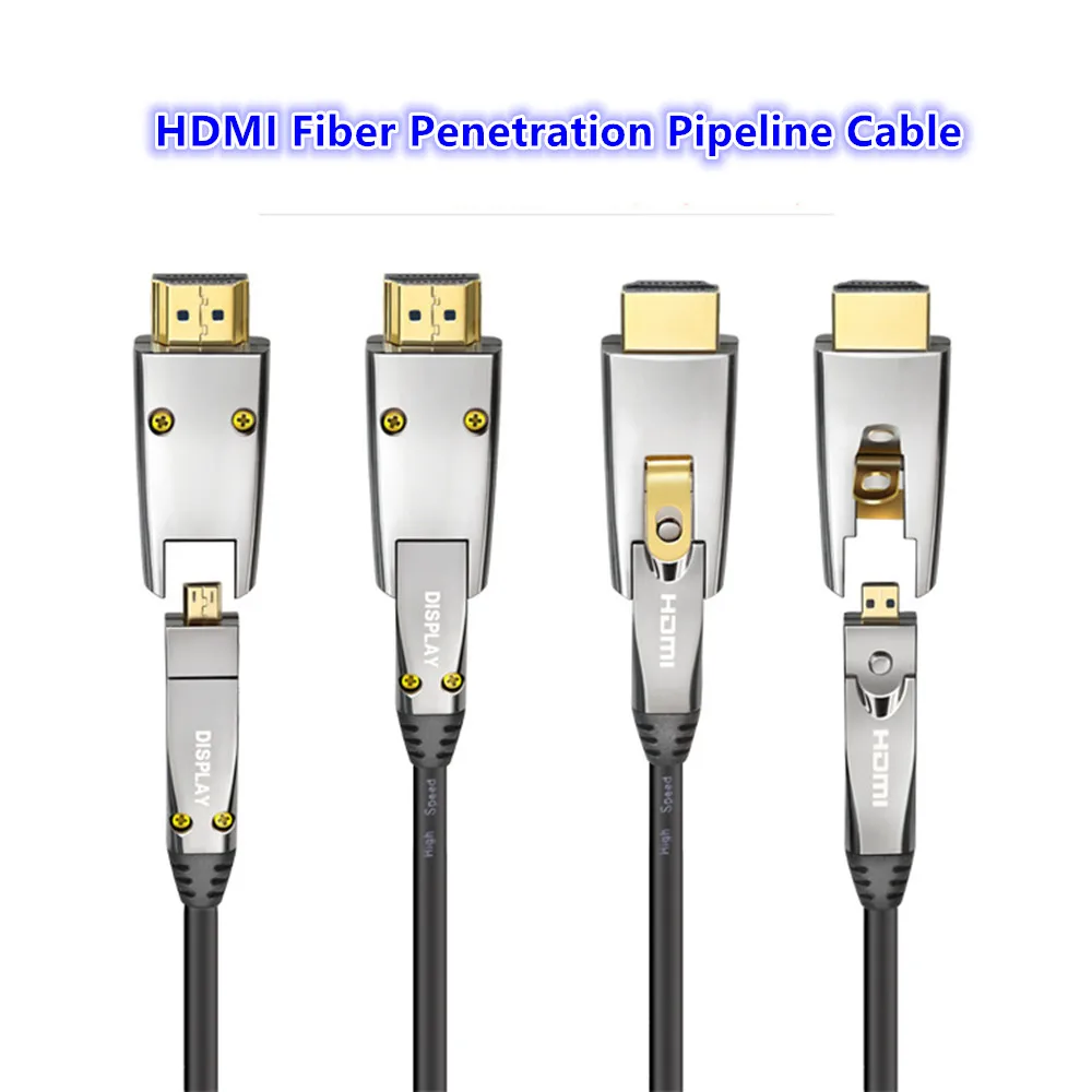 Кабели оптические HDMI 2 0 18 Гбит/с 4K 60 Гц HDR4:4:4|Кабели VGA| |