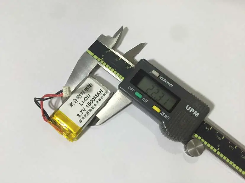 3.7v li po li-ion batteries lithium polymer battery 3 7 v lipo ion rechargeable lithium-ion for tablet dvr 702242 1500MAH DVR |