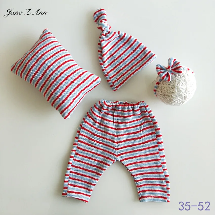 Jane Z Ann/комплекты для фотосъемки новорожденных; детская шапка+ штаны+ повязка на голову+ подушка; одежда для фотосъемки в фотостудии; новое поступление